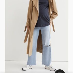 New with tags - H&M MAMA Wide High Ankle Jeans - maternity size medium